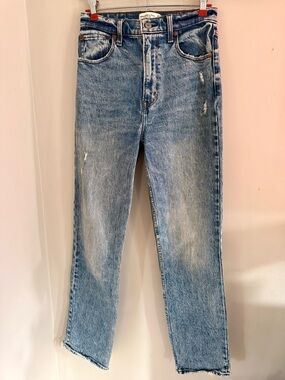 Abercrombie & Fitch Light Blue Straight Jeans